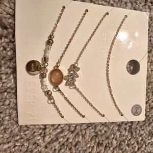 Forever 21 anklets